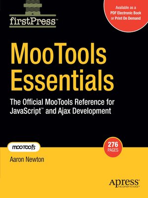 cover image of MooTools Essentials